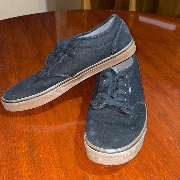 black vans size 14